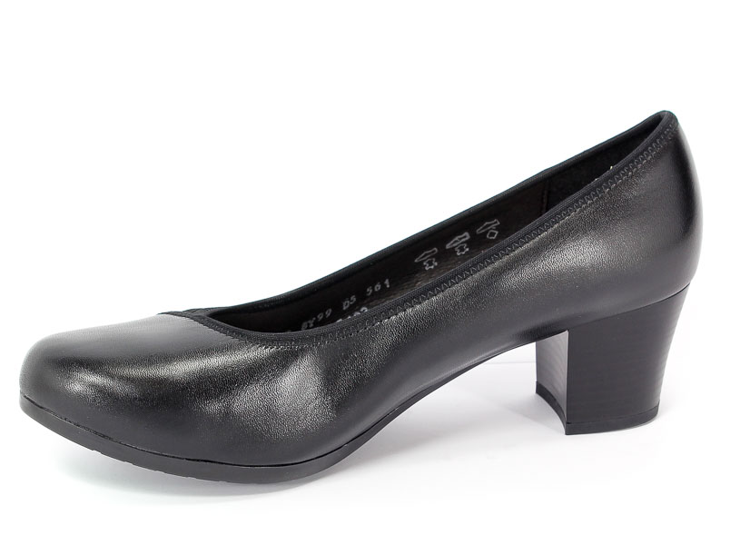 Czółenka Comfortabel 730403 Schwarz