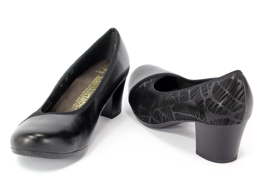 Czółenka Comfortabel 730403 Schwarz