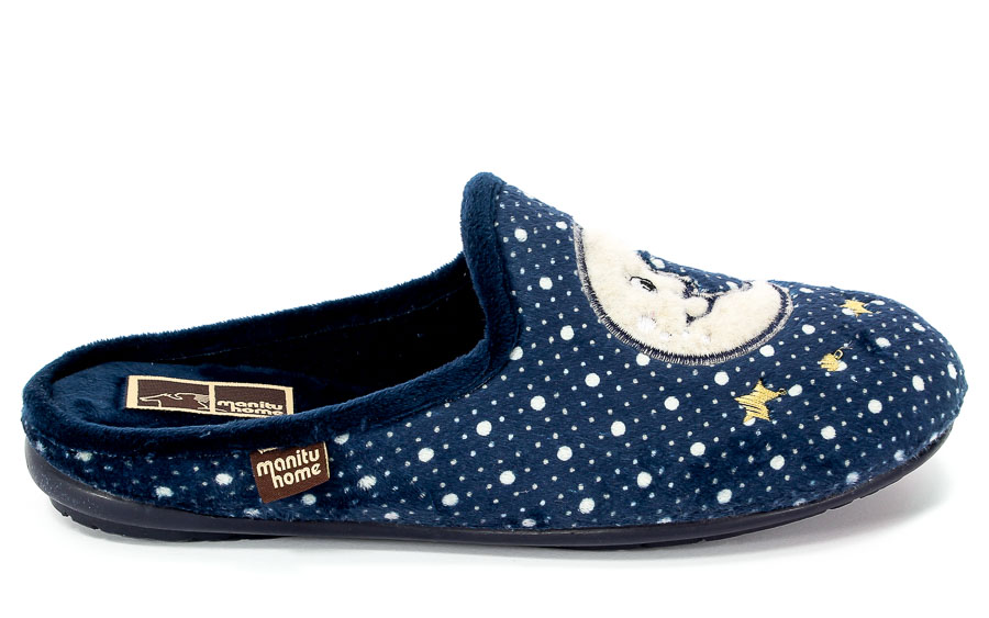 Pantofle Manitu 320470 Marine