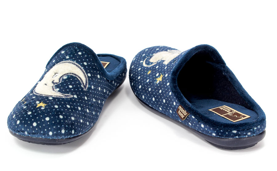 Pantofle Manitu 320470 Marine