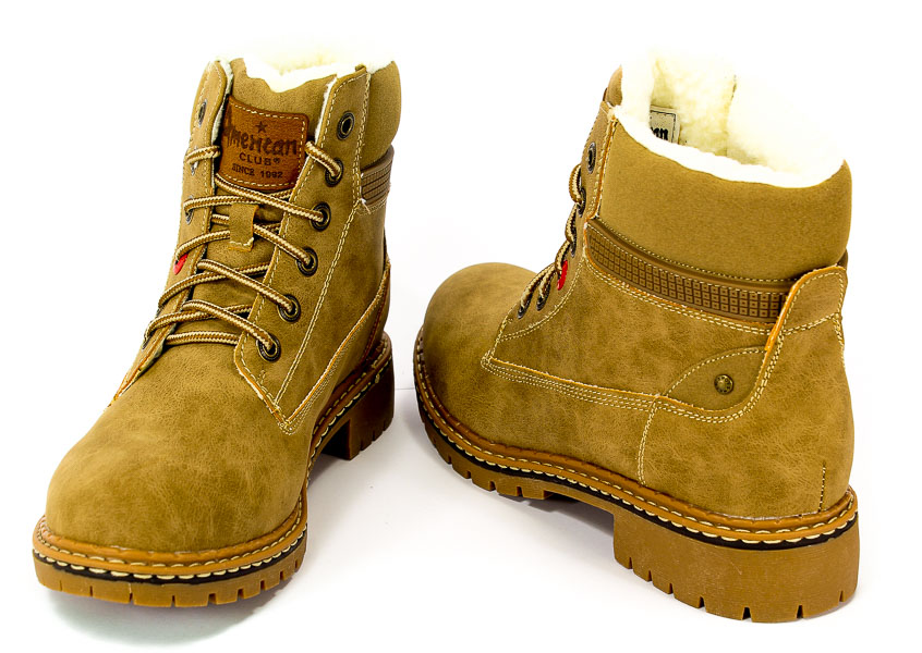 Trzewiki American TL1904-11 Beige