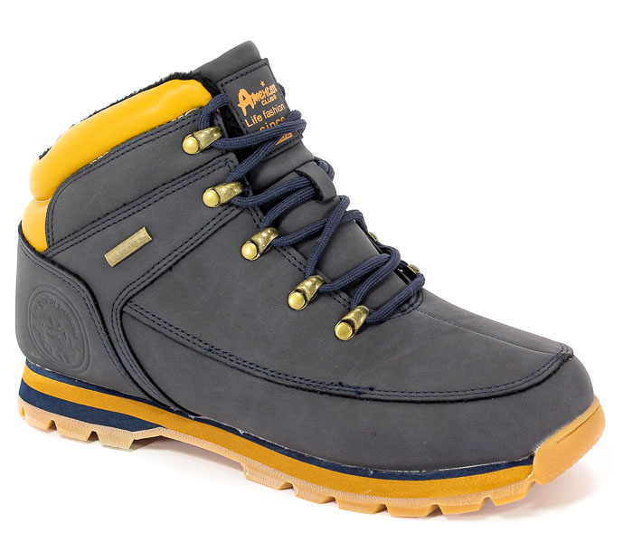 Trekkingowe American J15578 Navy