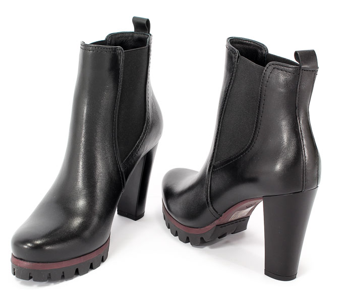 Botki Euro Moda Ro 347 Czarny