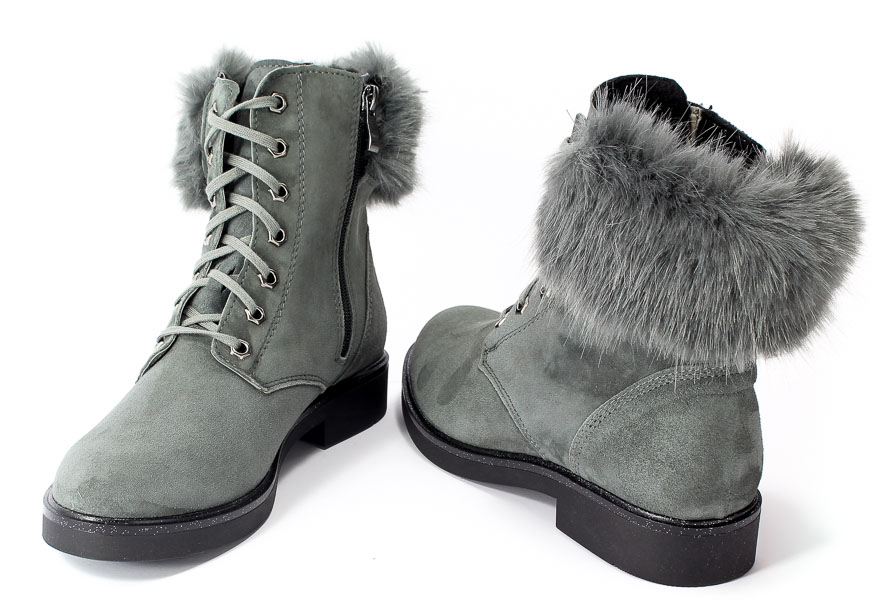 Trzewiki Nik 08-0535-02-0-08-02 Szary