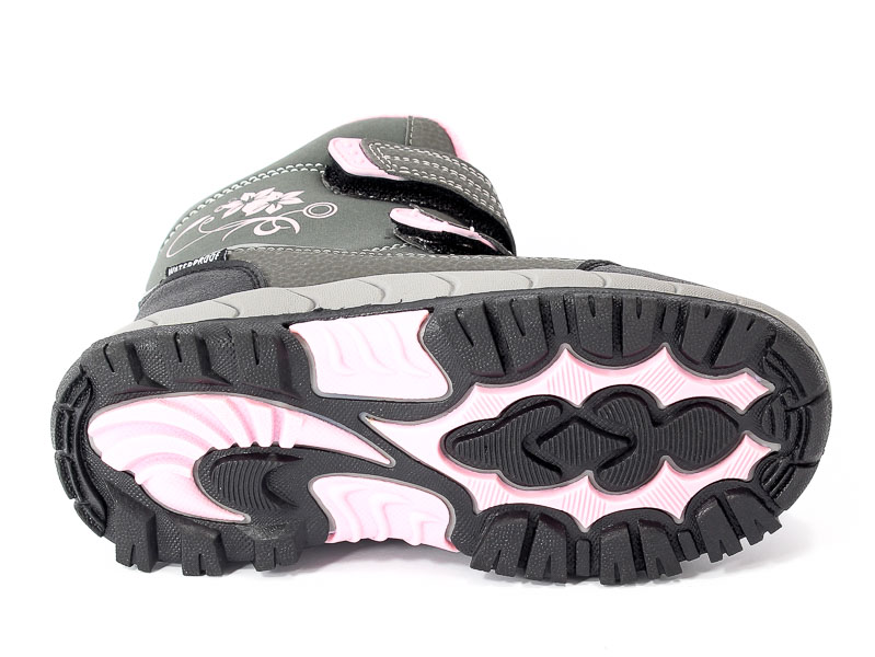 Trzewiki American HLA0304 Grey/Pink