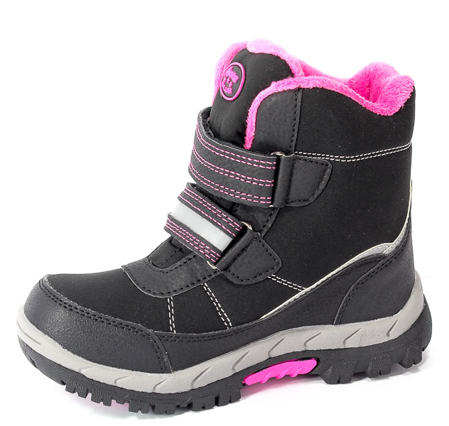 Trzewiki American HLA0304 Black/Fuxia
