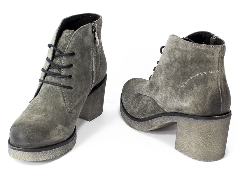 Botki Nessi 17262 Szary W1