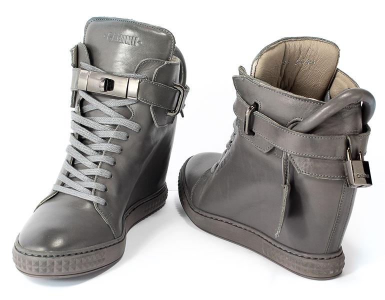Sneakersy Carinii B3767-I38-000-PSK-B88 Szary