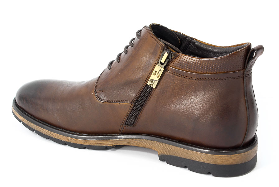 Trzewiki Brooman John Doubare H606-11J-469-E6 Brown