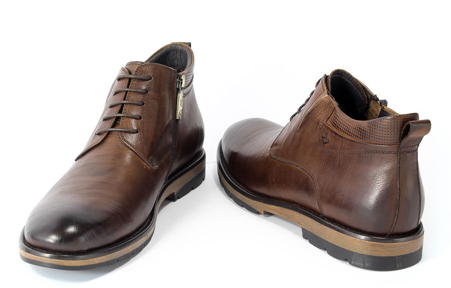 Trzewiki Brooman John Doubare H606-11J-469-E6 Brown