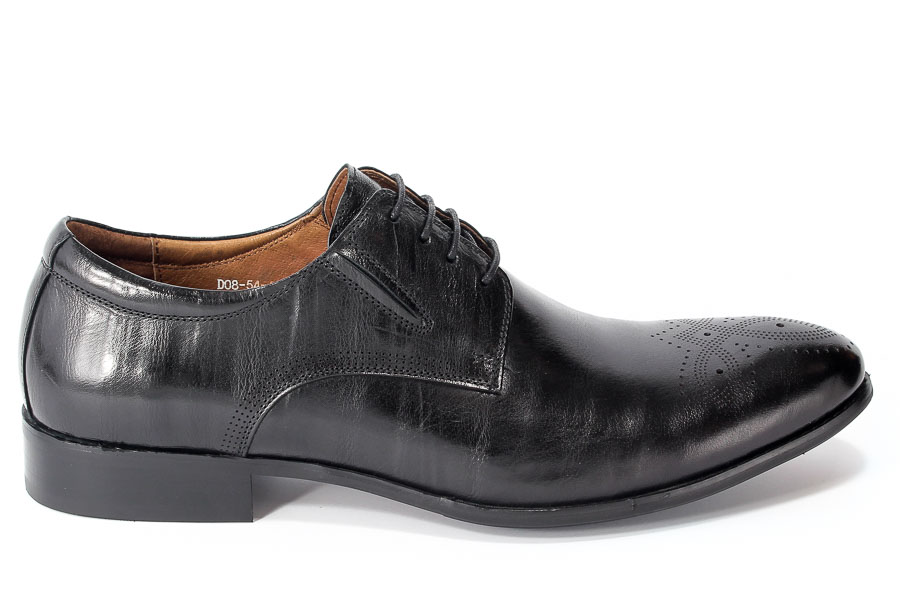 Półbuty Brooman John Doubare D08-54-A05 Black
