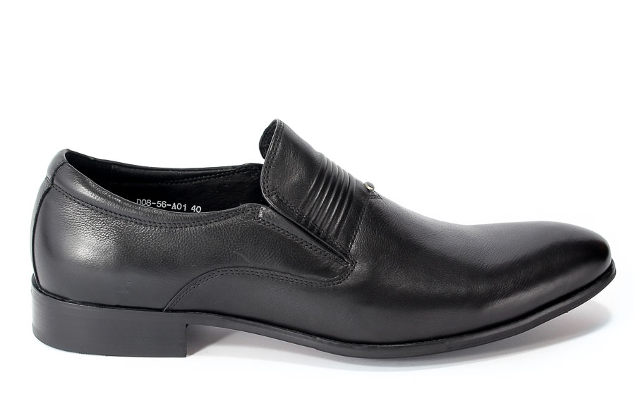 Półbuty Brooman John Doubare D08-56-A01 Black
