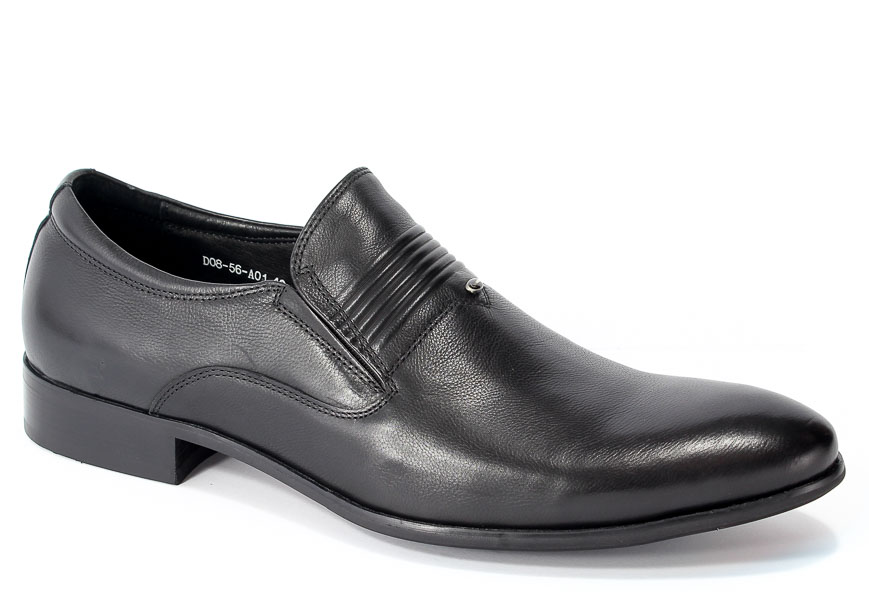 Półbuty Brooman John Doubare D08-56-A01 Black