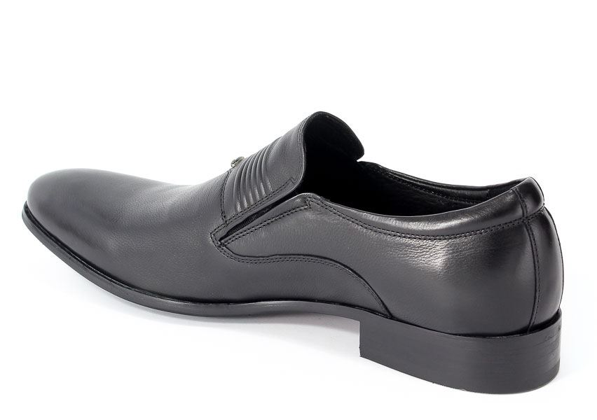 Półbuty Brooman John Doubare D08-56-A01 Black