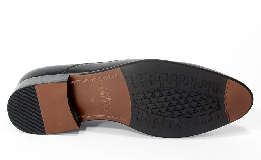 Półbuty Brooman John Doubare D08-56-A01 Black