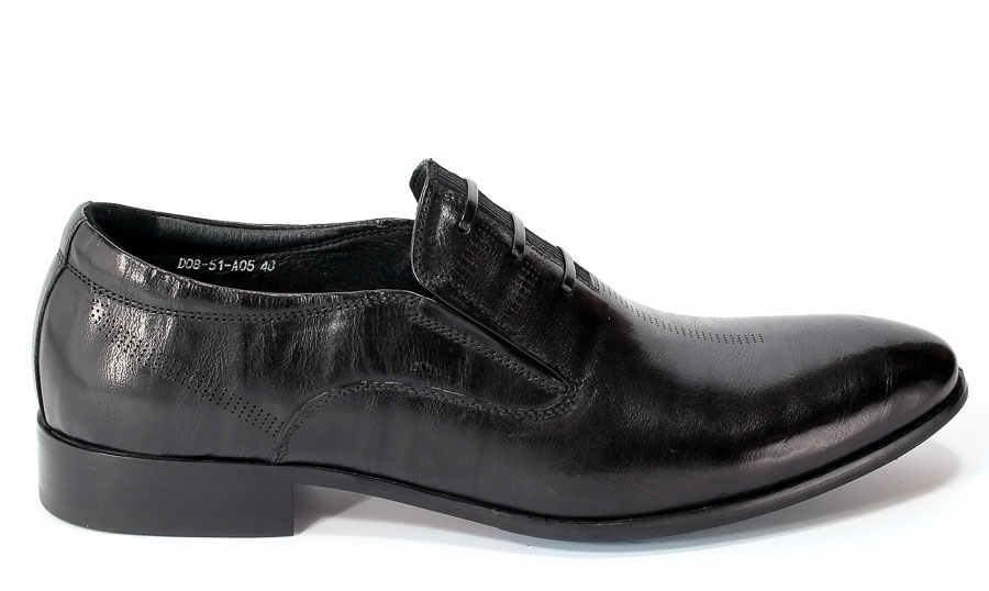 Półbuty Brooman John Doubare D08-51-A05 Black