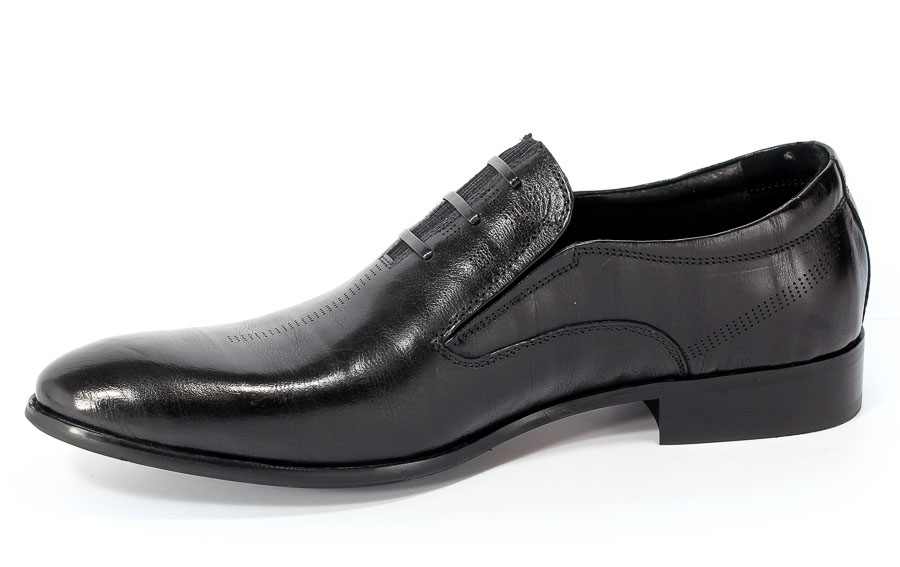 Półbuty Brooman John Doubare D08-51-A05 Black