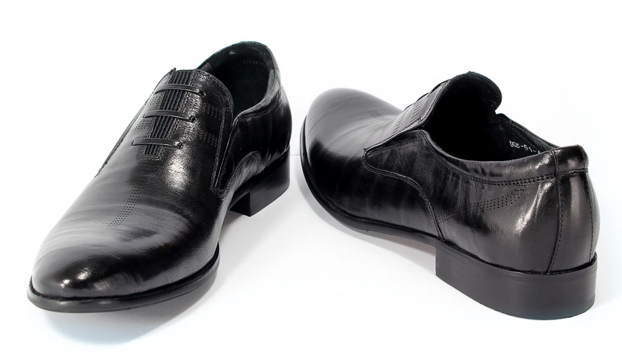 Półbuty Brooman John Doubare D08-51-A05 Black