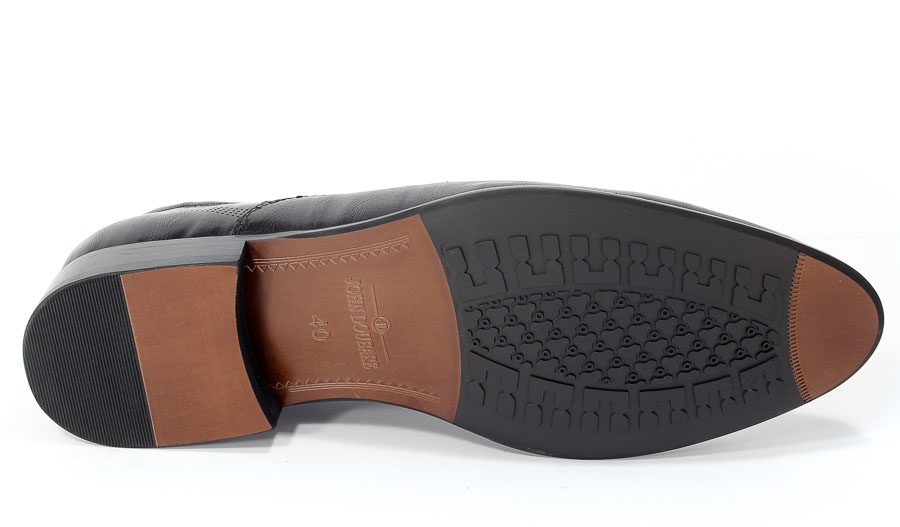 Półbuty Brooman John Doubare D08-51-A05 Black