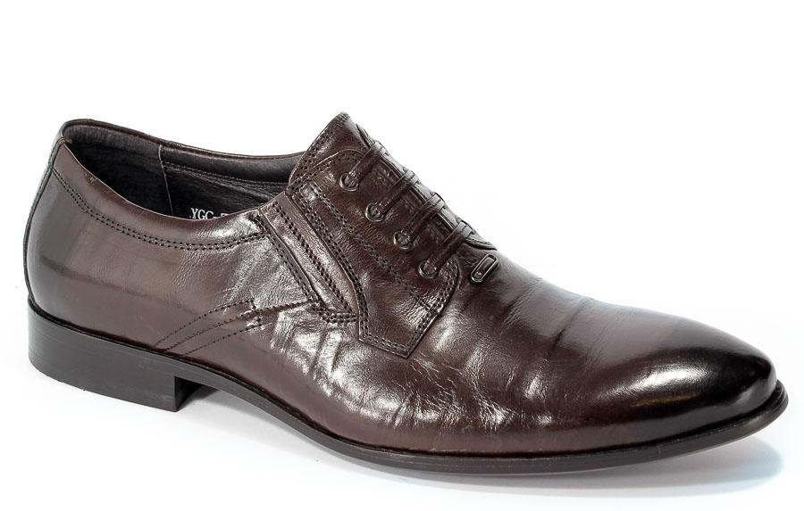 Półbuty Brooman John Doubare YGC-Z82-345-2 Brown