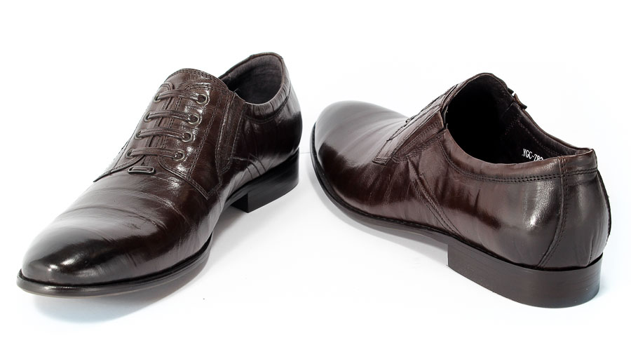 Półbuty Brooman John Doubare YGC-Z82-345-2 Brown