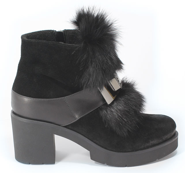 Botki Uncome 25049 Nero