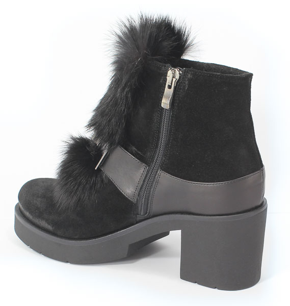 Botki Uncome 25049 Nero