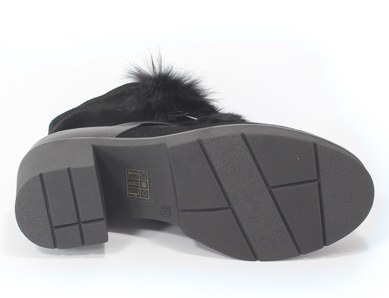 Botki Uncome 25049 Nero