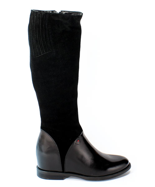 Kozaki Luca Cavialli 5175 Nero Vernice