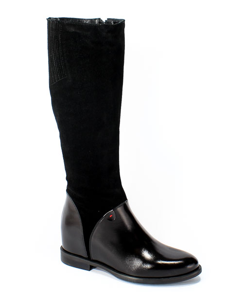 Kozaki Luca Cavialli 5175 Nero Vernice