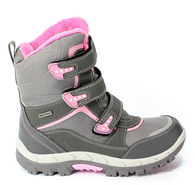 Trzewiki American SBS1711 Grey/Fuxia