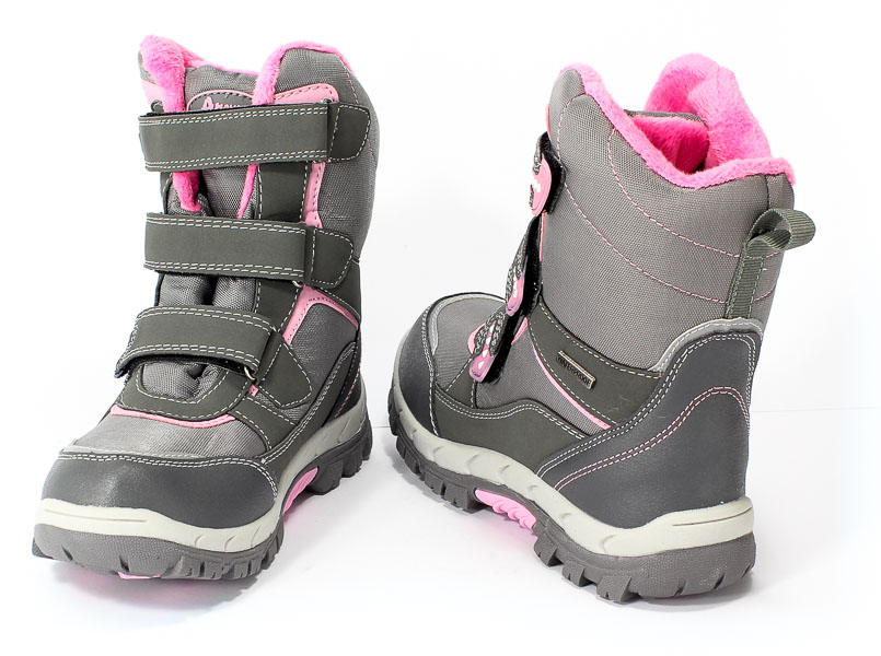 Trzewiki American SBS1711 Grey/Fuxia