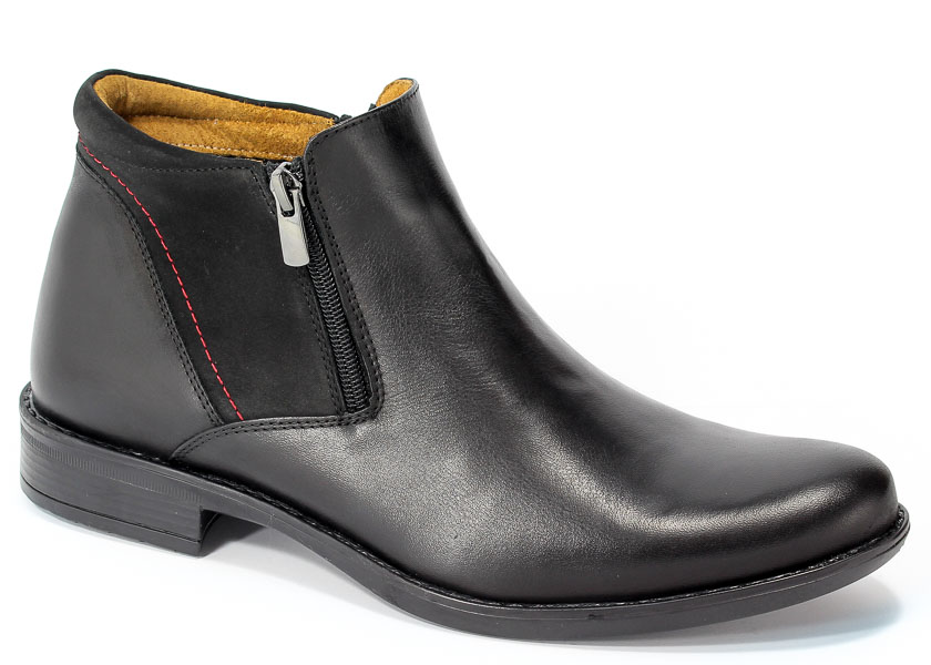 Trzewiki Euro Moda ST 367 Czarny/165/006/Tr