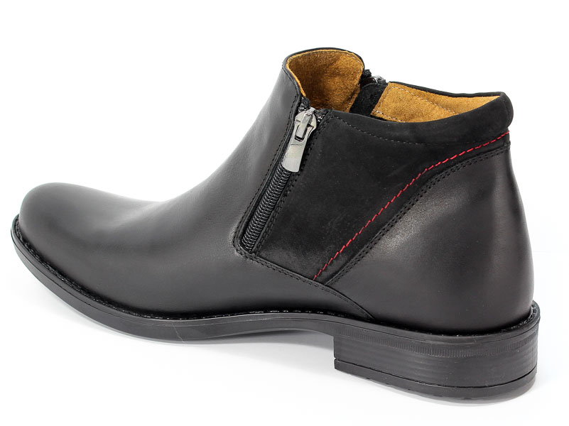 Trzewiki Euro Moda ST 367 Czarny/165/006/Tr