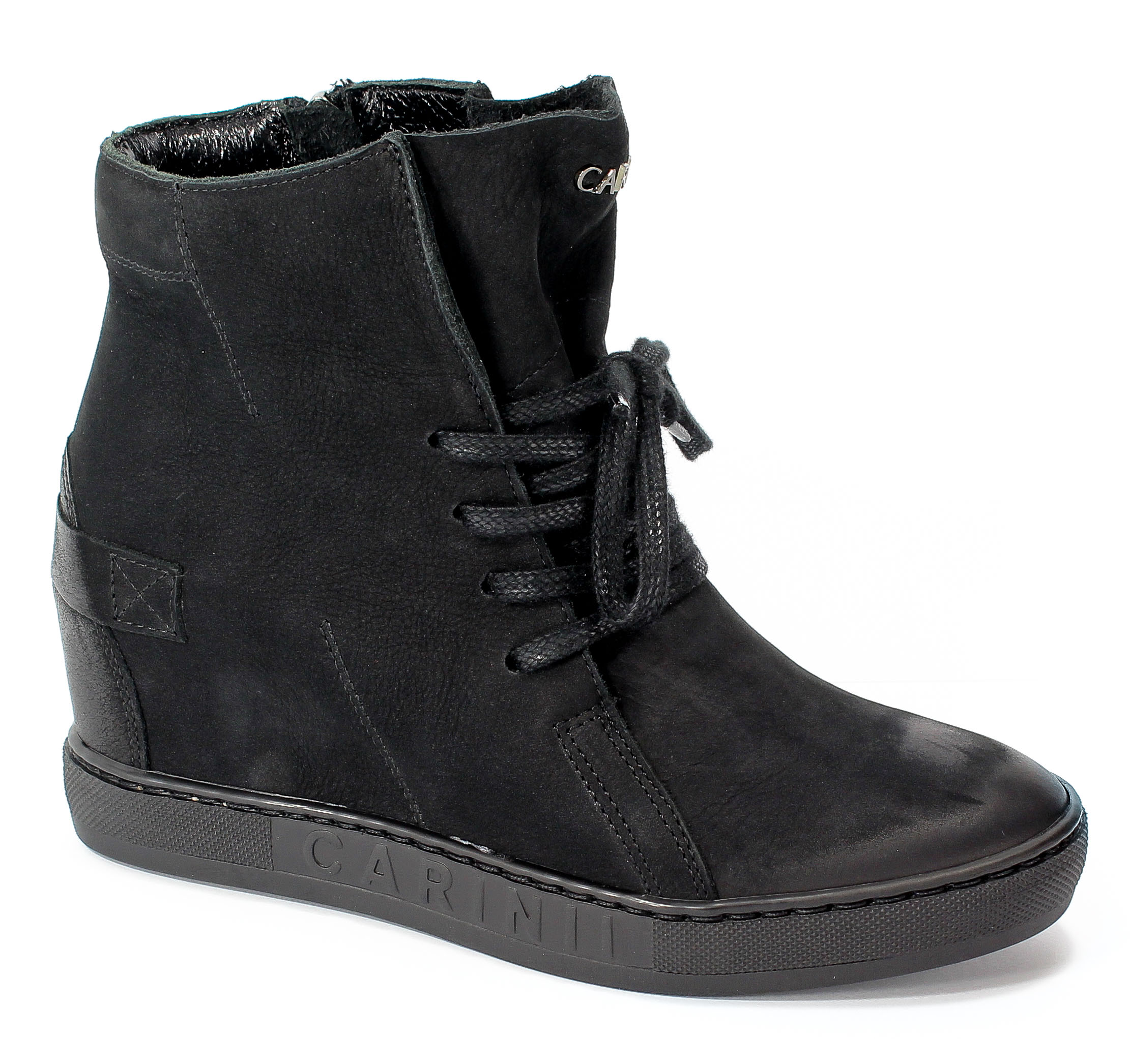 Sneakersy Carinii B3519/NS-360-000-PSK-B88 Czarny 2