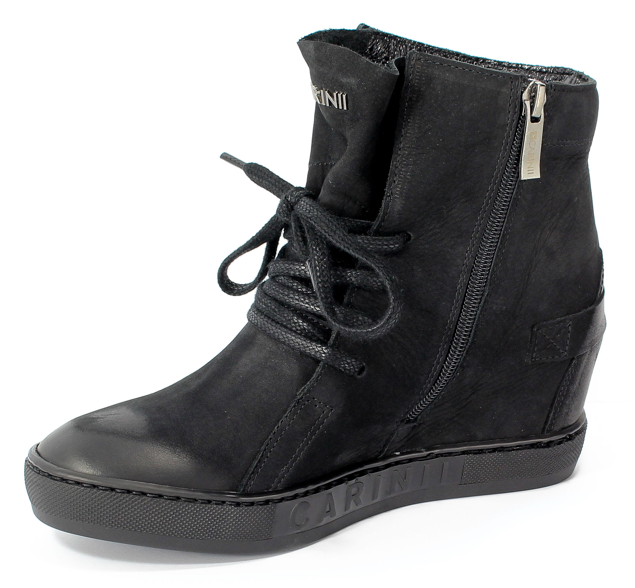 Sneakersy Carinii B3519/NS-360-000-PSK-B88 Czarny 2