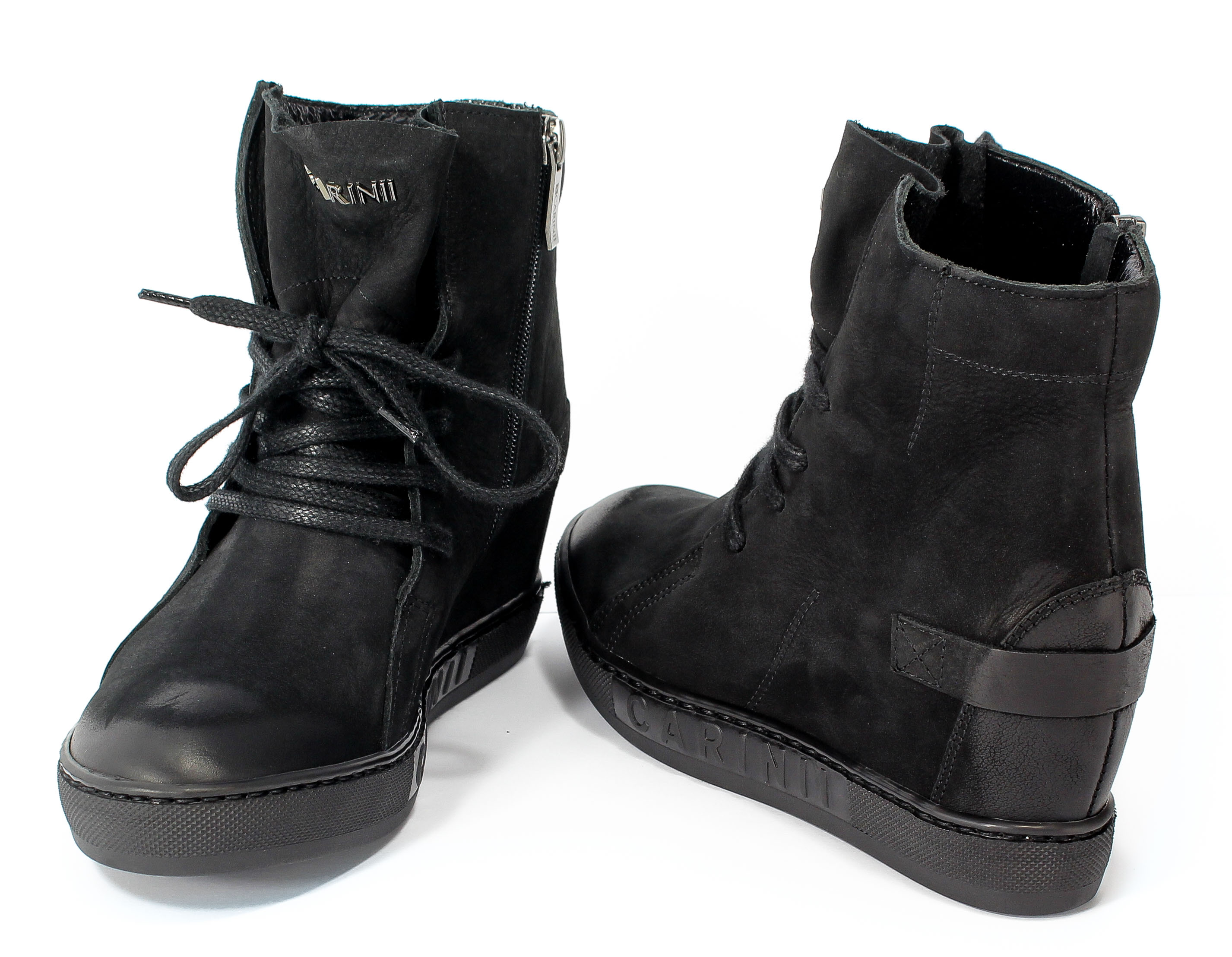 Sneakersy Carinii B3519/NS-360-000-PSK-B88 Czarny 2