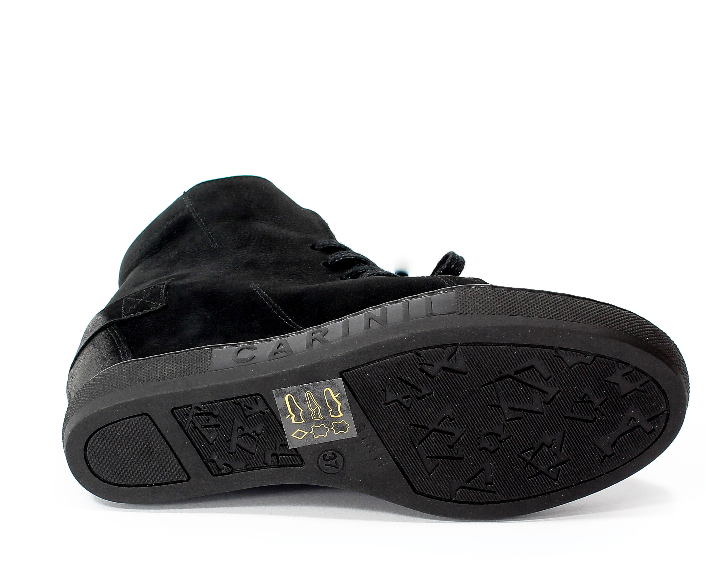 Sneakersy Carinii B3519/NS-360-000-PSK-B88 Czarny 2