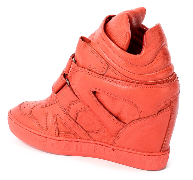 Sneakersy Carinii B3953/N-I80-000-000-B88 Czerwony
