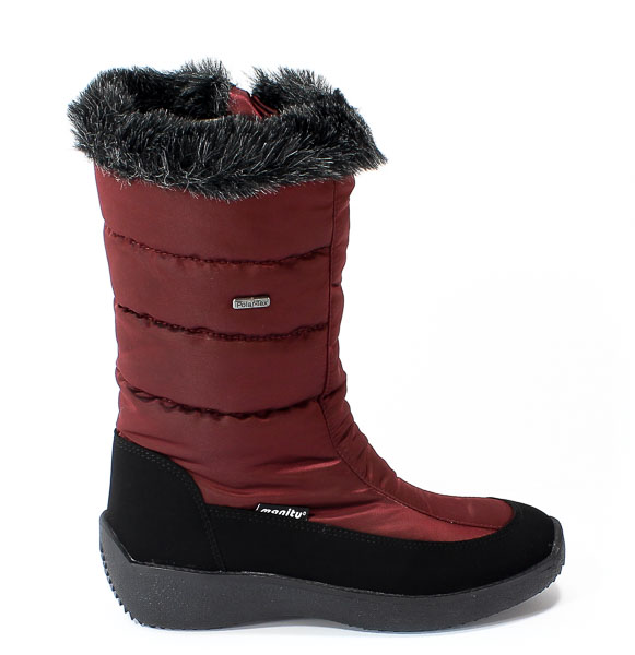 Śniegowce Manitu 991120 Bordeaux Polar Tex