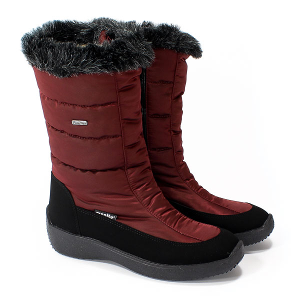 Śniegowce Manitu 991120 Bordeaux Polar Tex