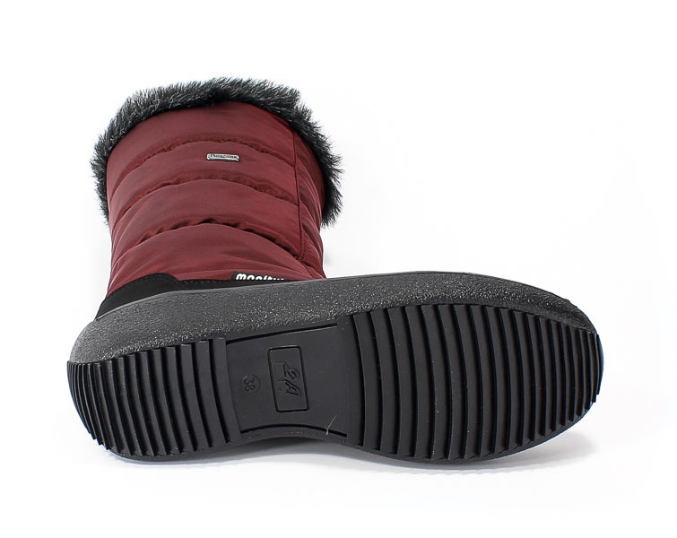 Śniegowce Manitu 991120 Bordeaux Polar Tex