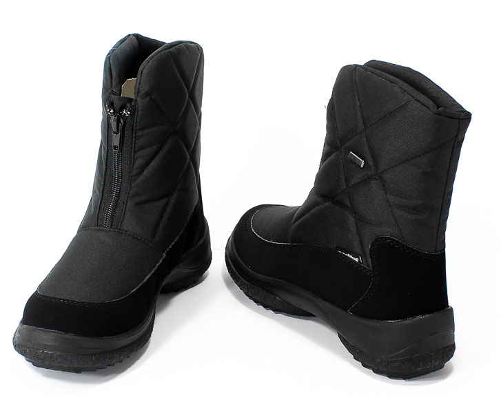 Śniegowce Manitu 990414 Schwarz Polar Tex