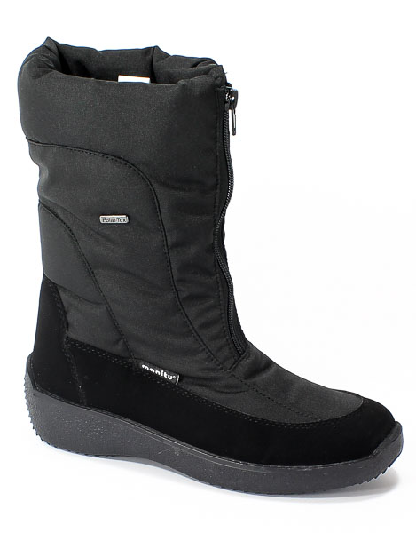 Śniegowce Manitu 990986 Schwarz Polar Tex