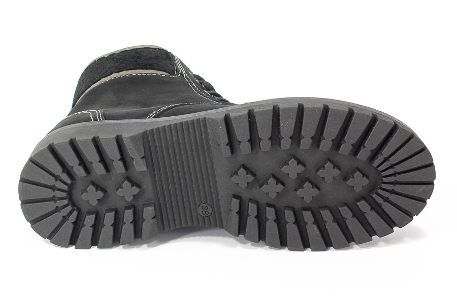 Trzewiki Rammit 1179/5 Czarny CH-18