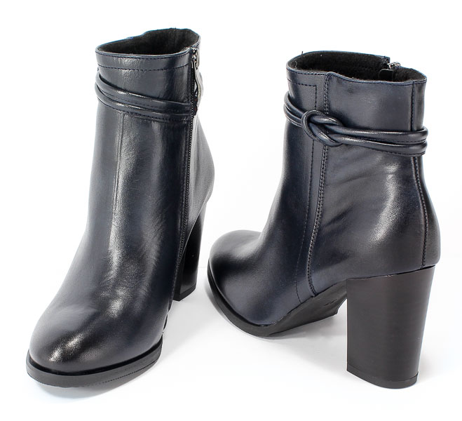 Botki Cortesini Z1140 Skóra Granat/Breza