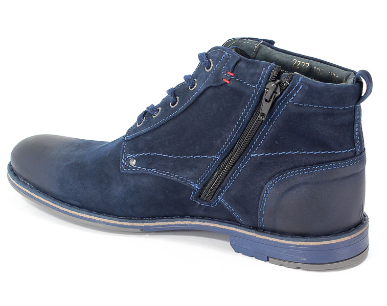 Trzewiki Riko 791 Juma Jeans/Granat