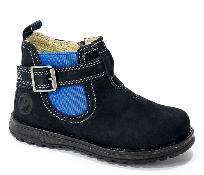 Trzewiki Primigi 80560/00 Nabuk/Blu Scuro r.20-24