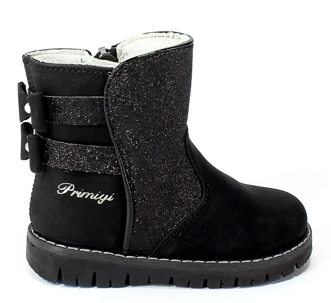 Trzewiki Primigi 85221/00 Nabuk/T.Glitter/Nero r.19-26