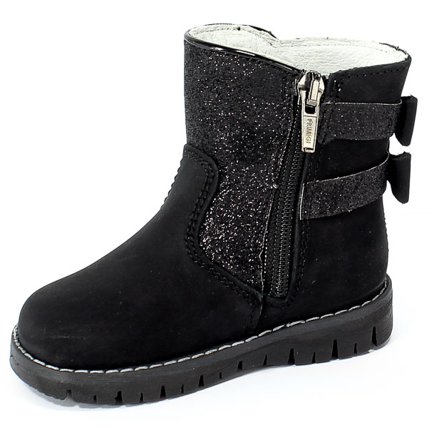 Trzewiki Primigi 85221/00 Nabuk/T.Glitter/Nero r.19-26